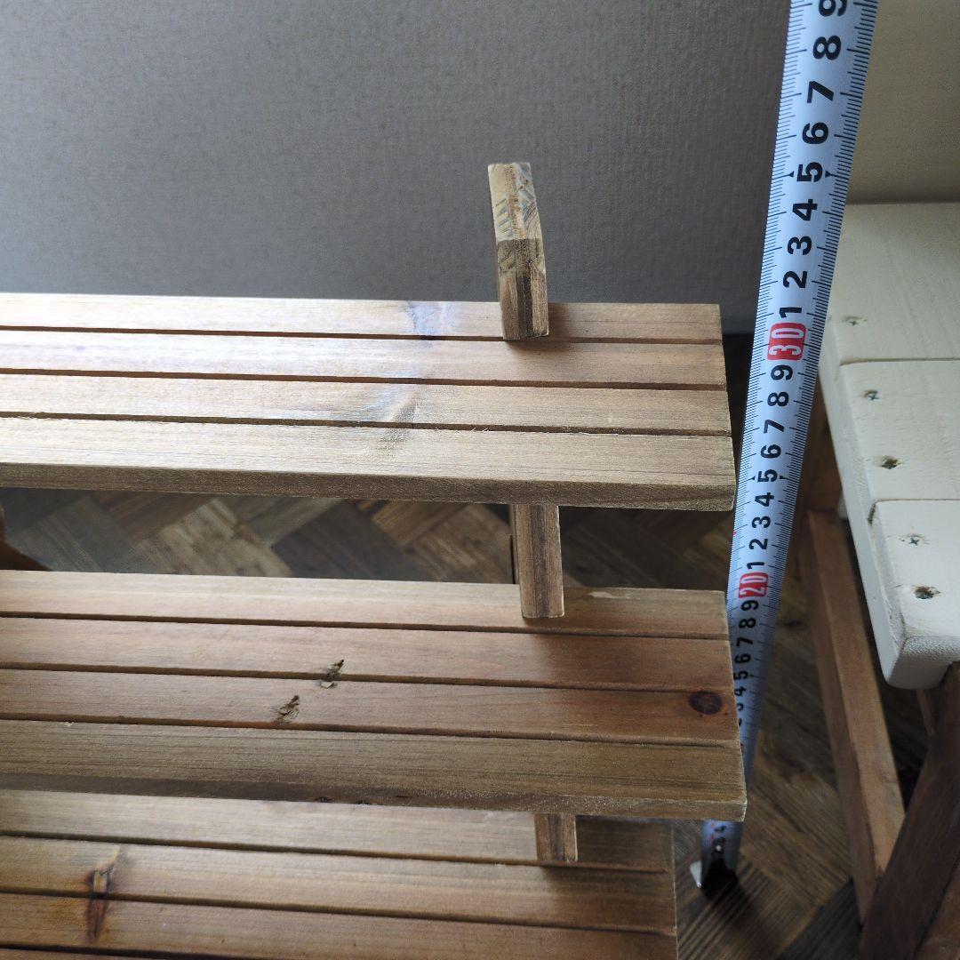 サリュ　インテリアラック　　イベント什器　マルシェディスプレイ棚　Salut