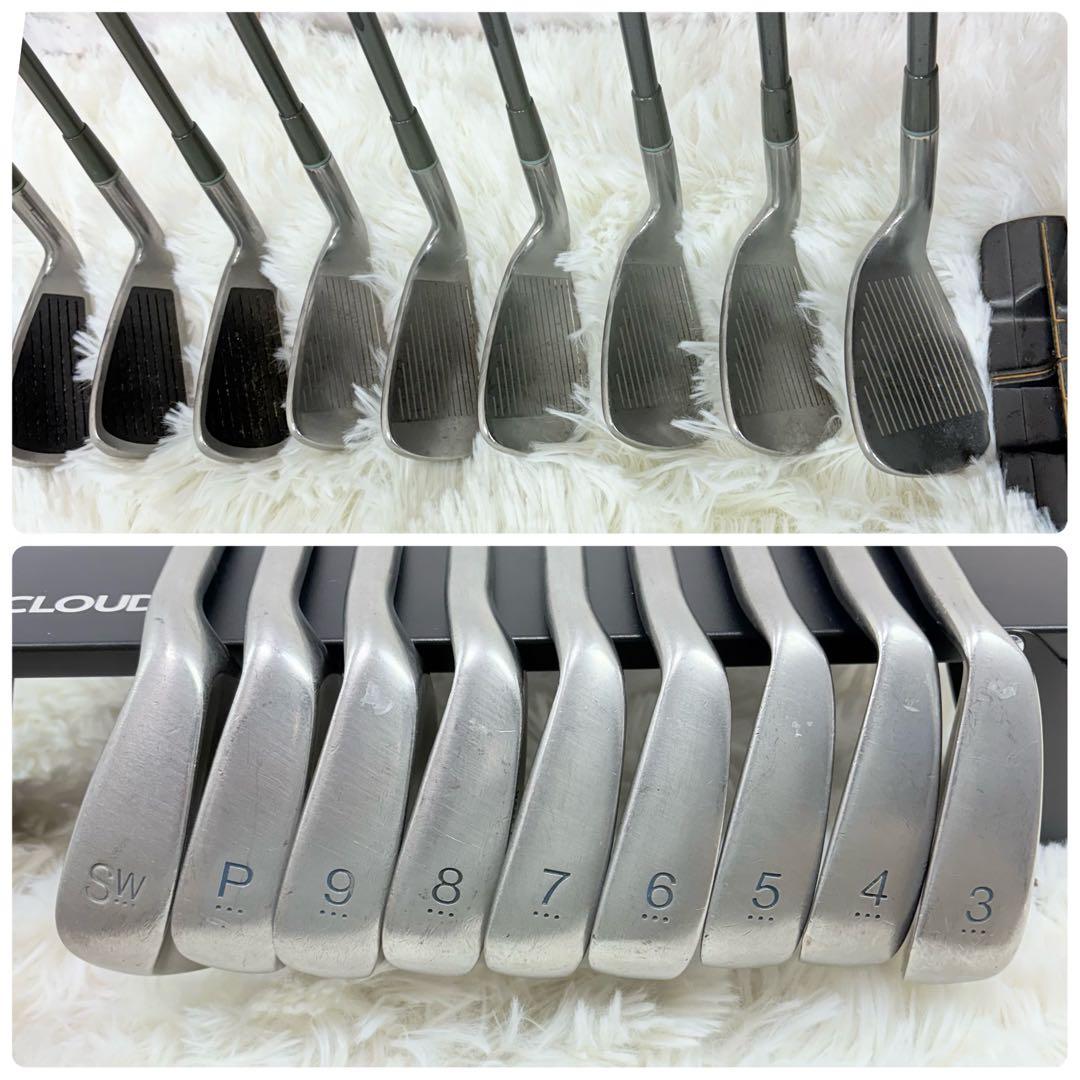 PRGR メンズクラブセット 13本 フルセット FLEX R ゴルフ 初心者