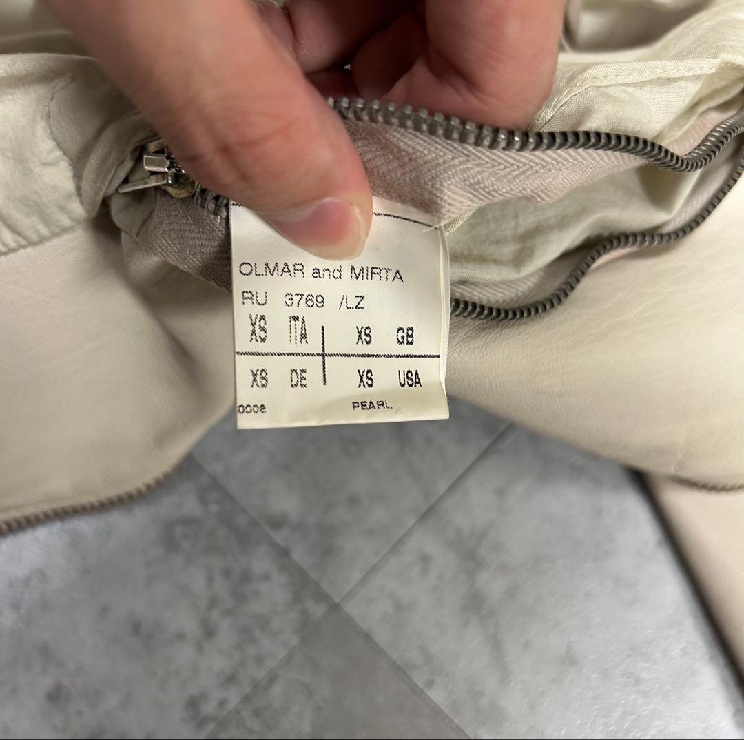 Olmar And Mirta レザー　ライダースジャケット　LZ