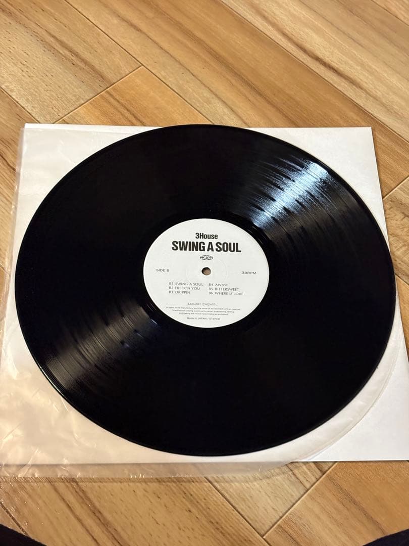 <3日間限定値下げ> 3House SWING A SOUL LPレコード