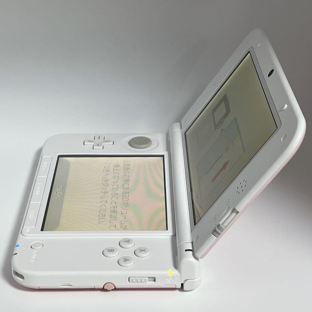 【美品】ニンテンドー3DS LL ピンク×ホワイト 本体 箱付き 動作確認済み