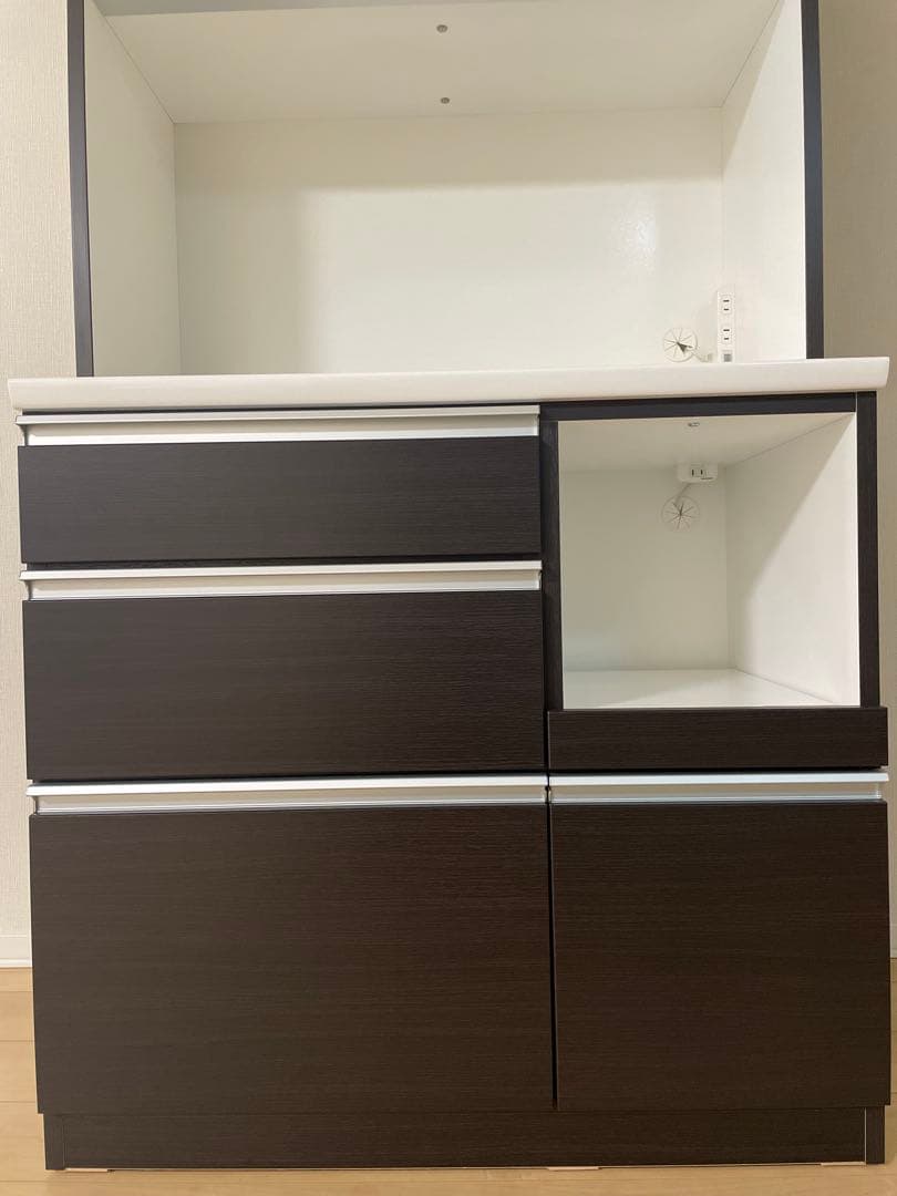 【ニトリ】未使用　カップボード　食器棚　キッチンボード　90 週末特価！