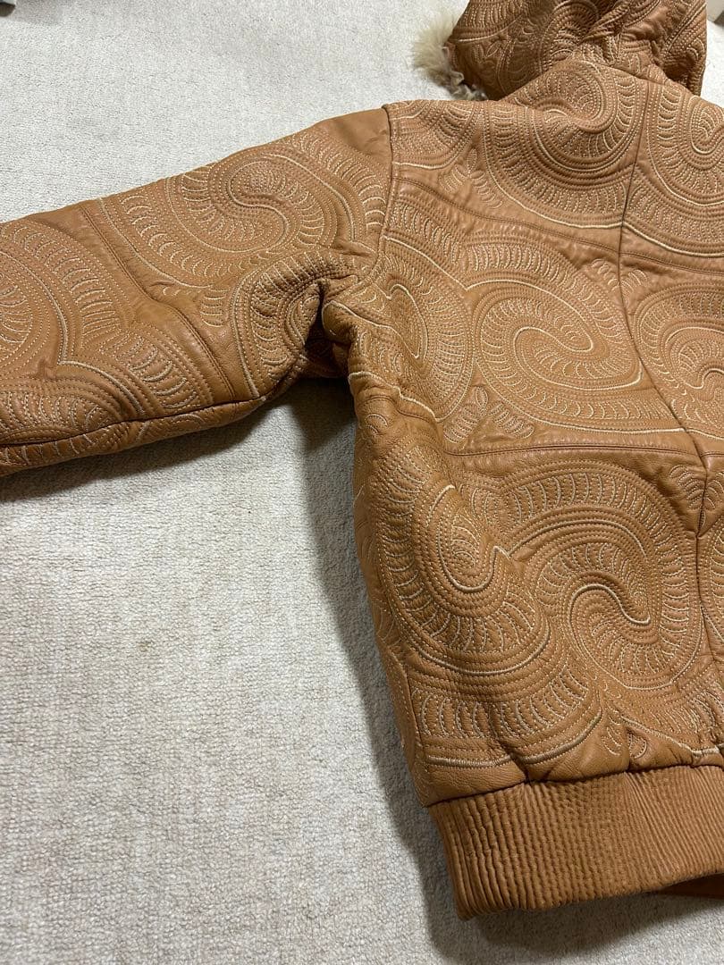 【激レア】全刺繍 vintageレザージャケット pelle pelle