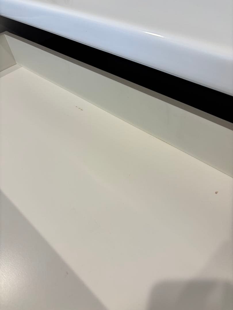 松田家具 カップボード 食器棚 約120cm スライド キッチンボード　送料込