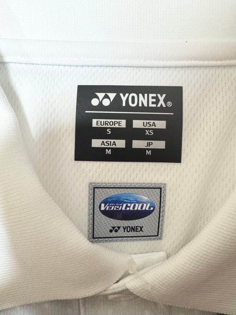 YONEX VERSICOOL ポロシャツ JP M 青/白
