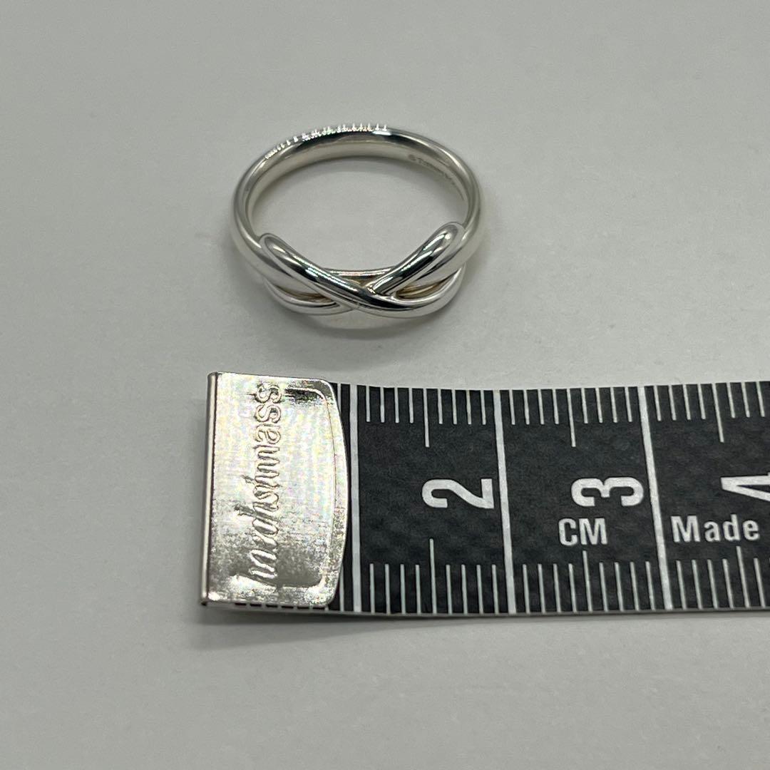ティファニー TIFFANY インフィニティ リング 9号 AG925