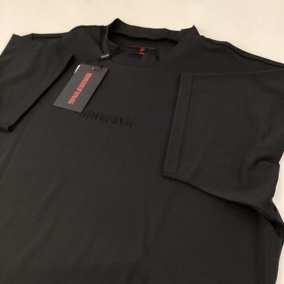 新品　BRIEFING MINI 3D LOGO HIGHNECK ブラックL