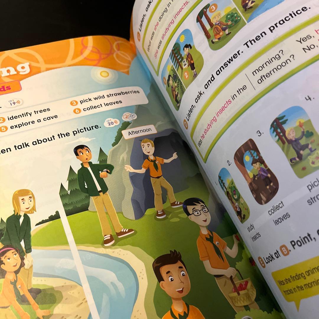 小3で英検準1級テキスト　reading explorer   9冊