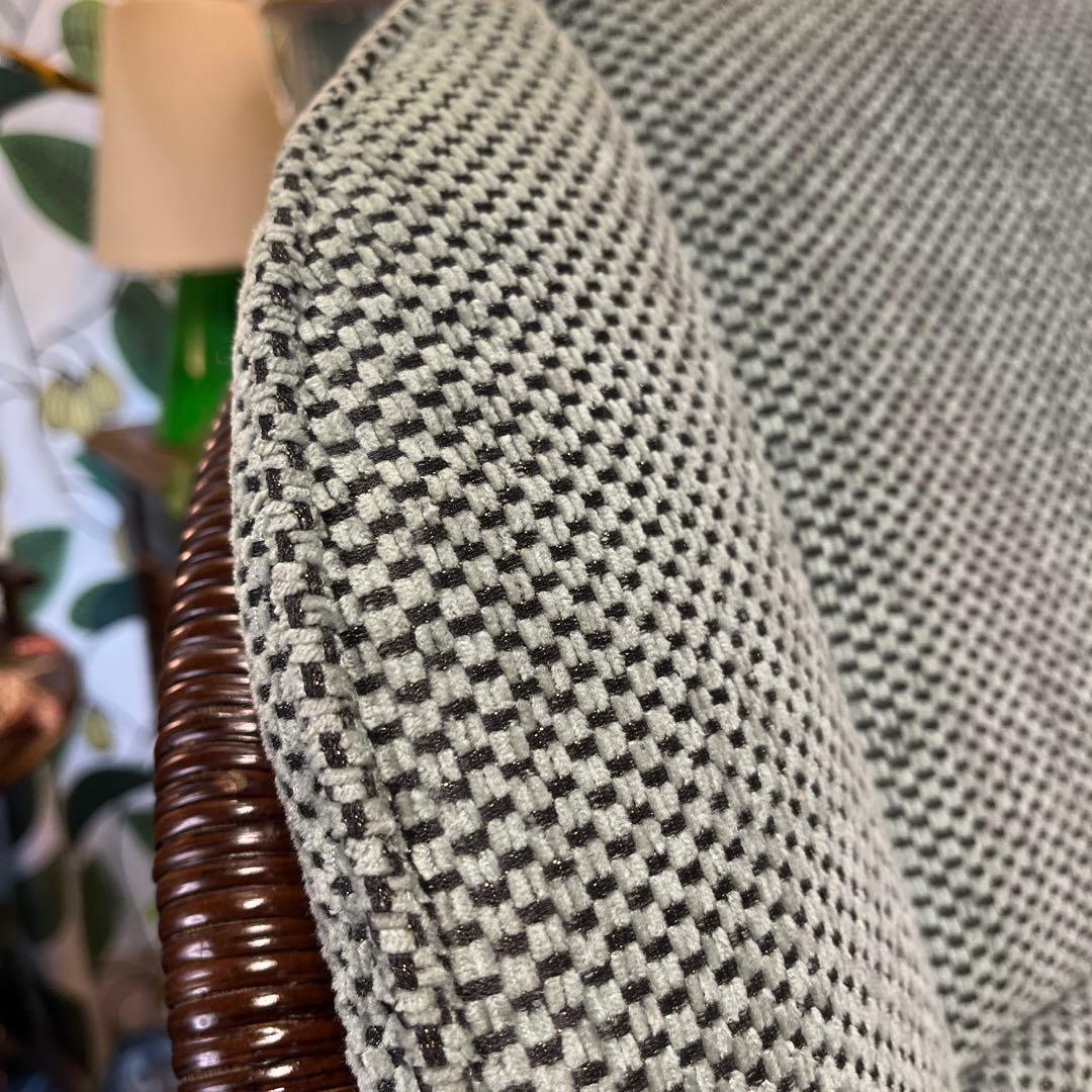 美品　横浜Kazama 籐ラタン　軽量　ハイバック　アームチェア　高級