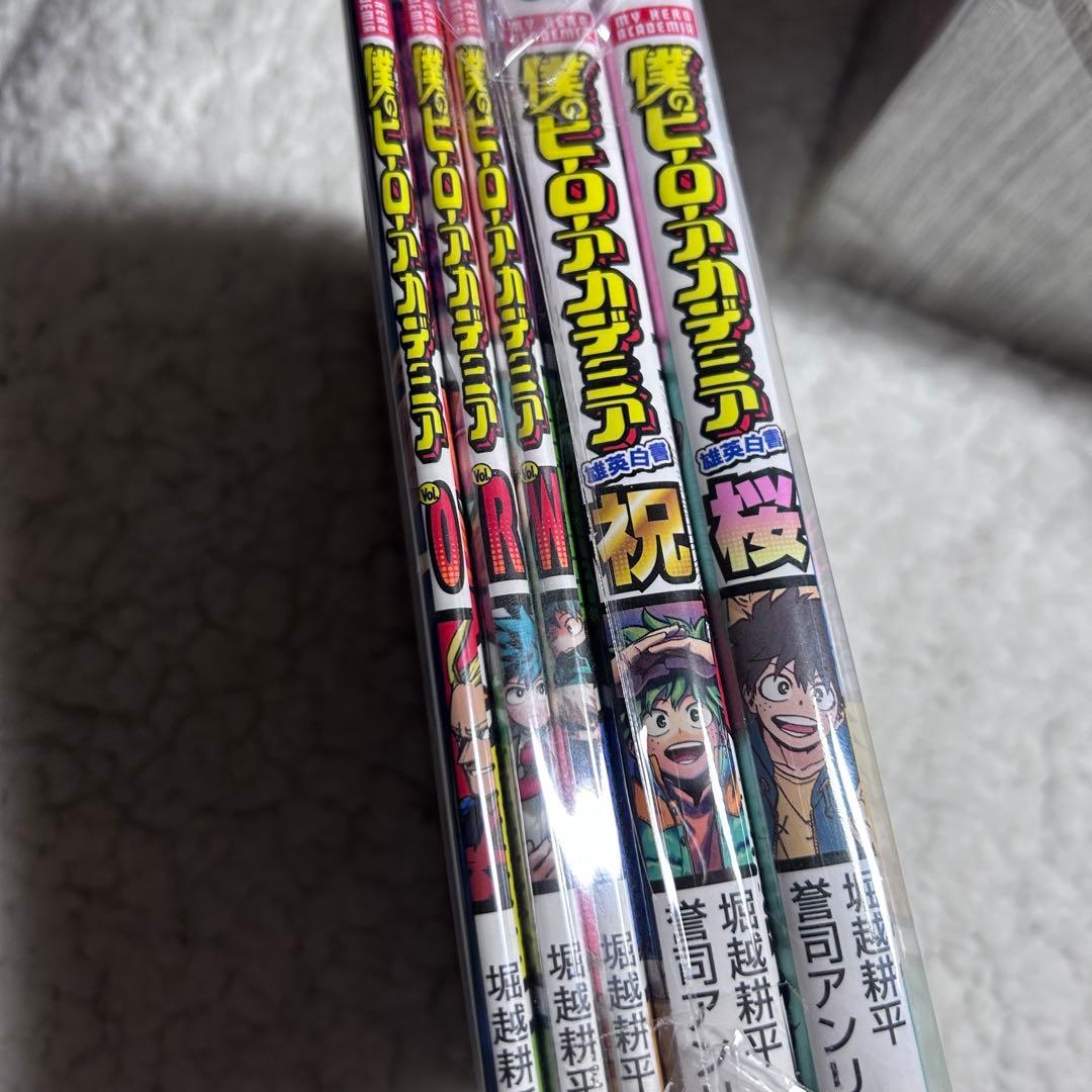 僕のヒーローアカデミア 1~37巻+42巻 映画特典3冊 小説2冊