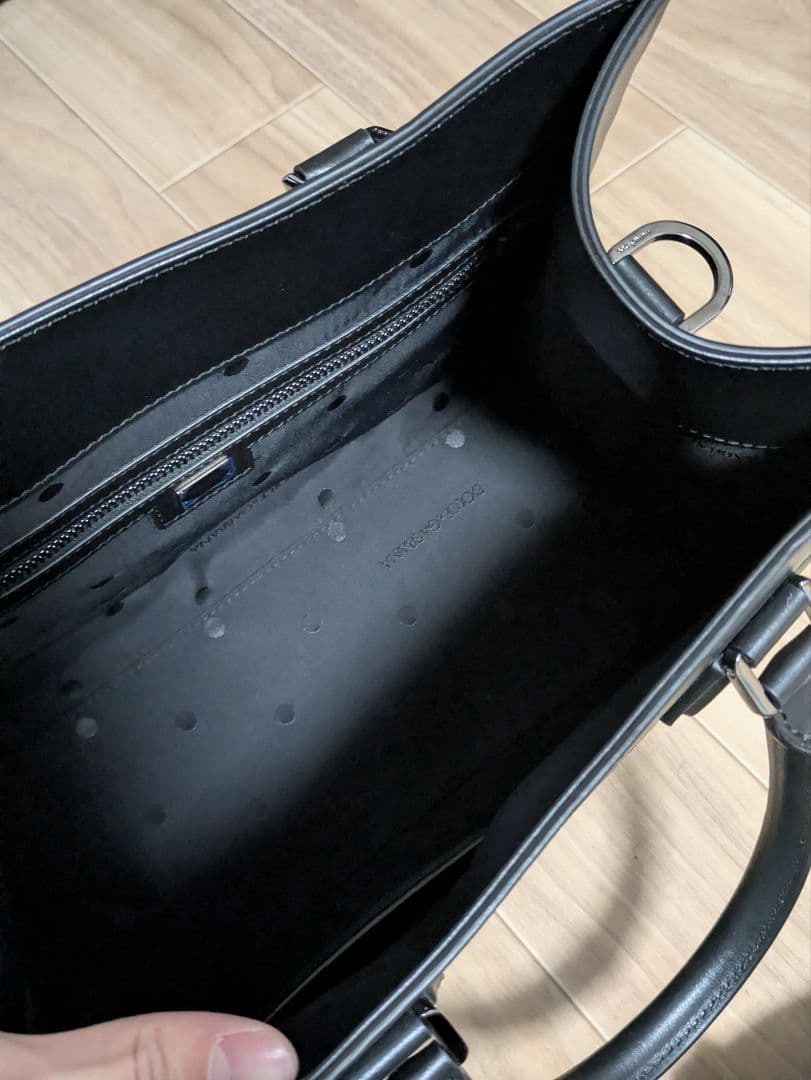 DOLCE & GABBANA ブラック トートバッグ