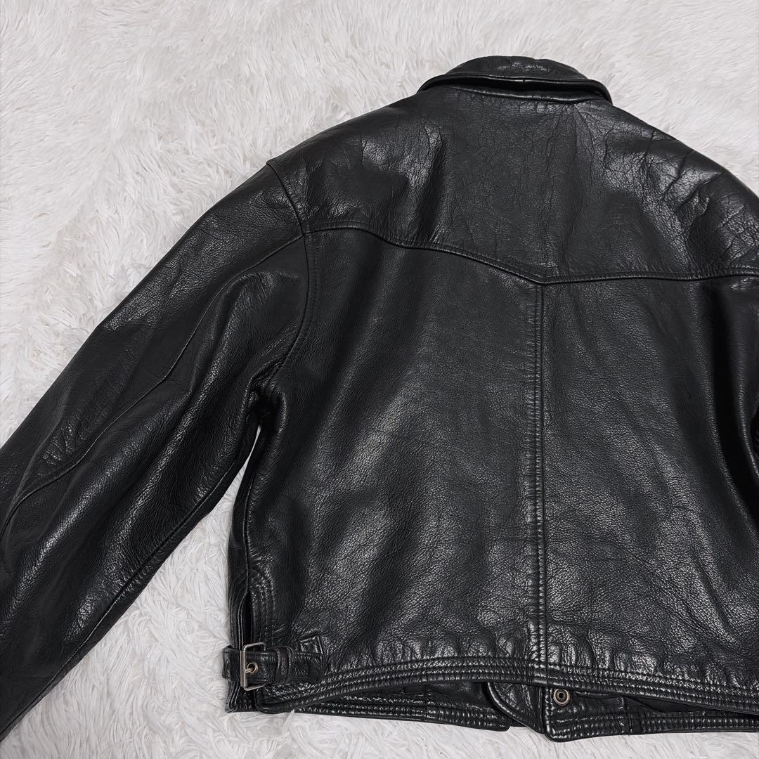 punto pelle レザージャケット 本革 イタリア製 シングル