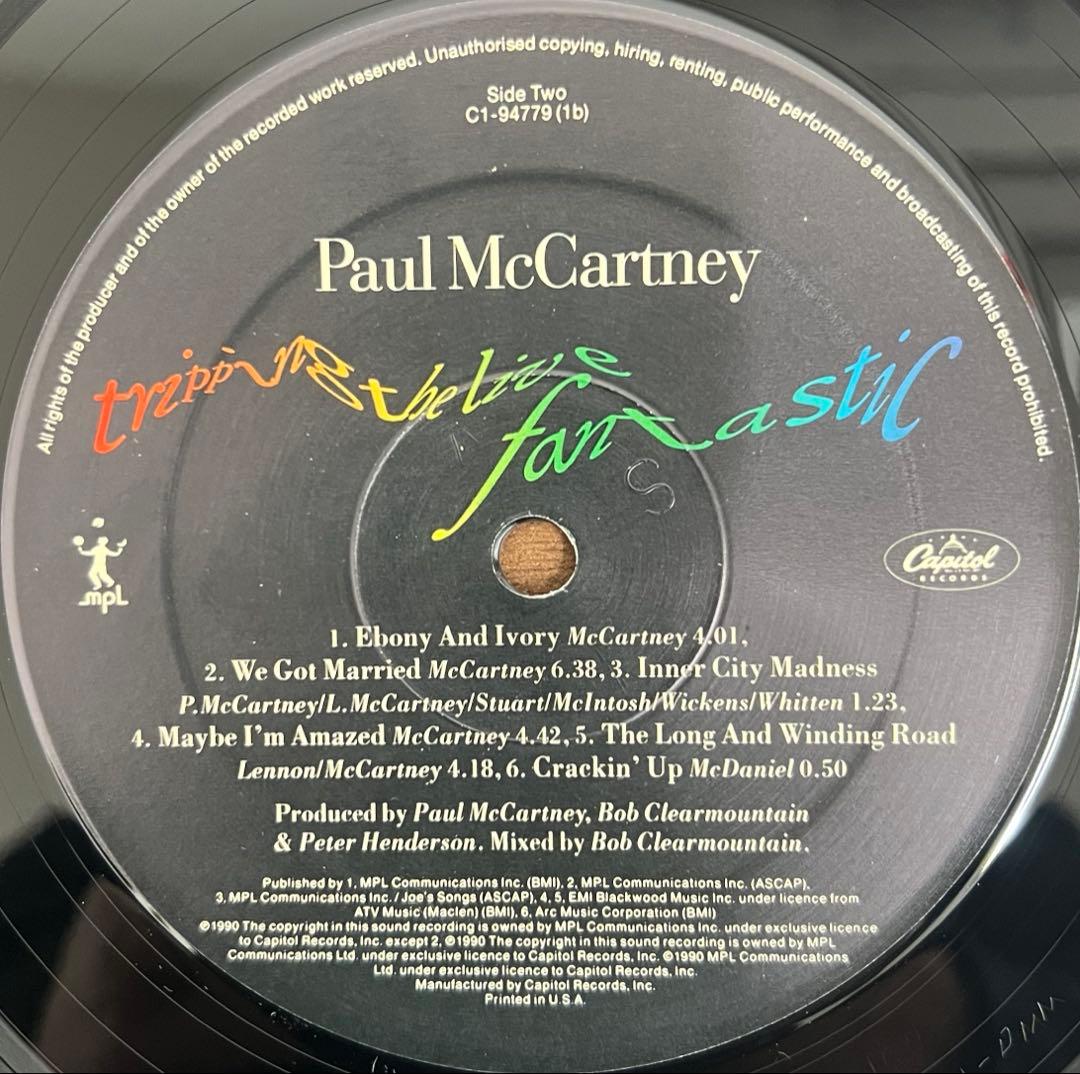 洋楽 Paul McCartney / Tripping Live Fantastic