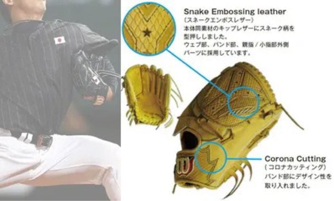 【最高級】ウィルソンスタッフ　　　　　　　　　　　　　　　硬式用グラブ（投手用）