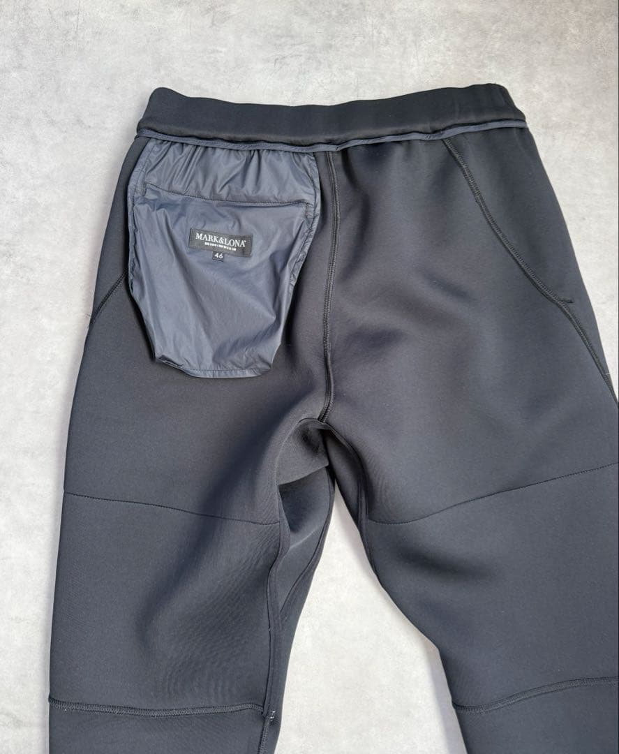 美品 ★ MARK&LONA ジョガーパンツ ボトムス マーク&ロナ 正規品 黒