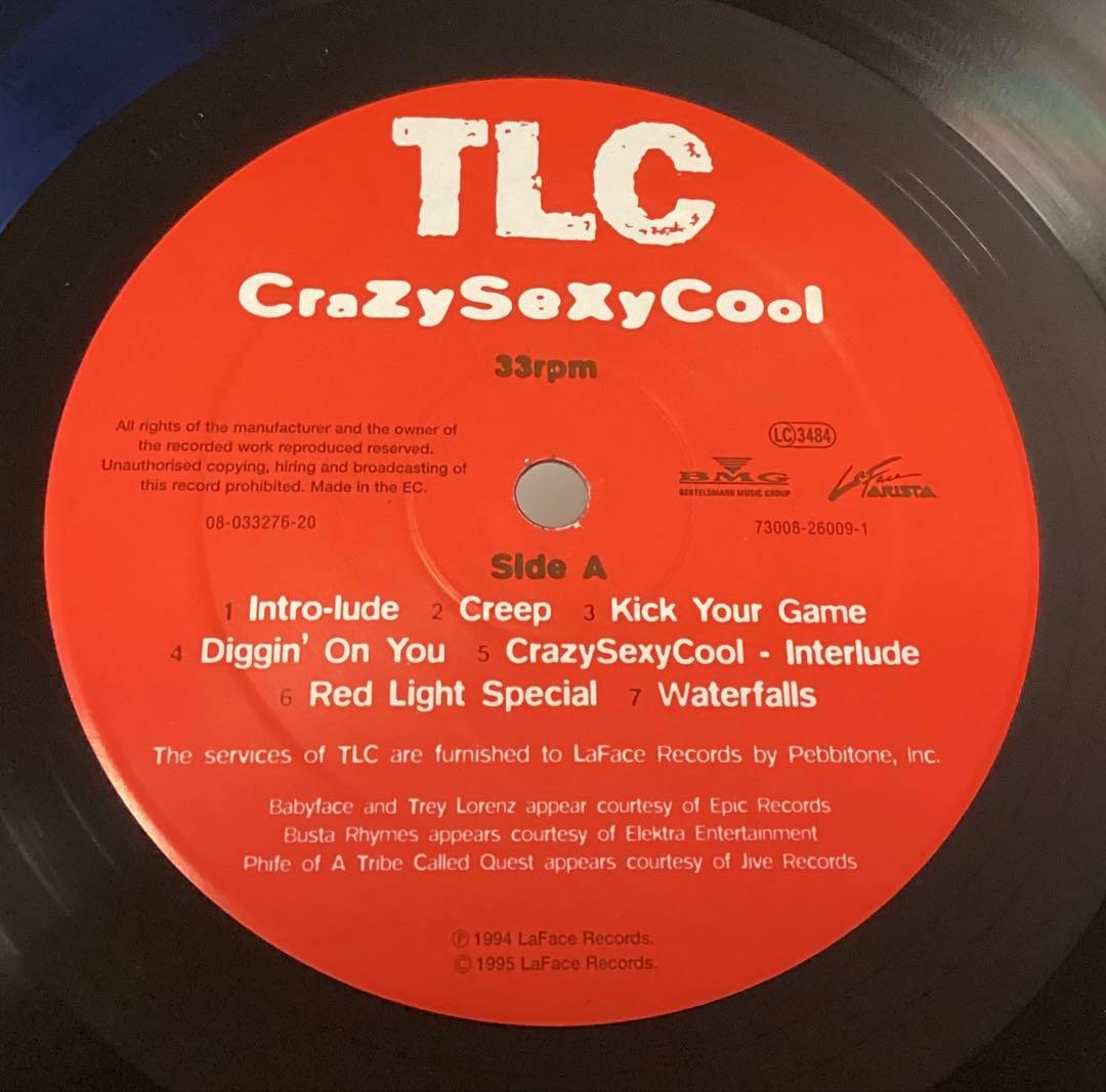(USED)TLC CrazySexyCool オリジナル盤LP R&B名盤