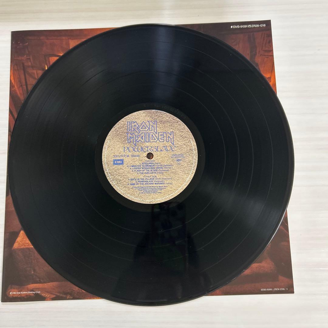 [帯付き]アイアン・メイデン パワースレイヴ EMS-91091日本盤