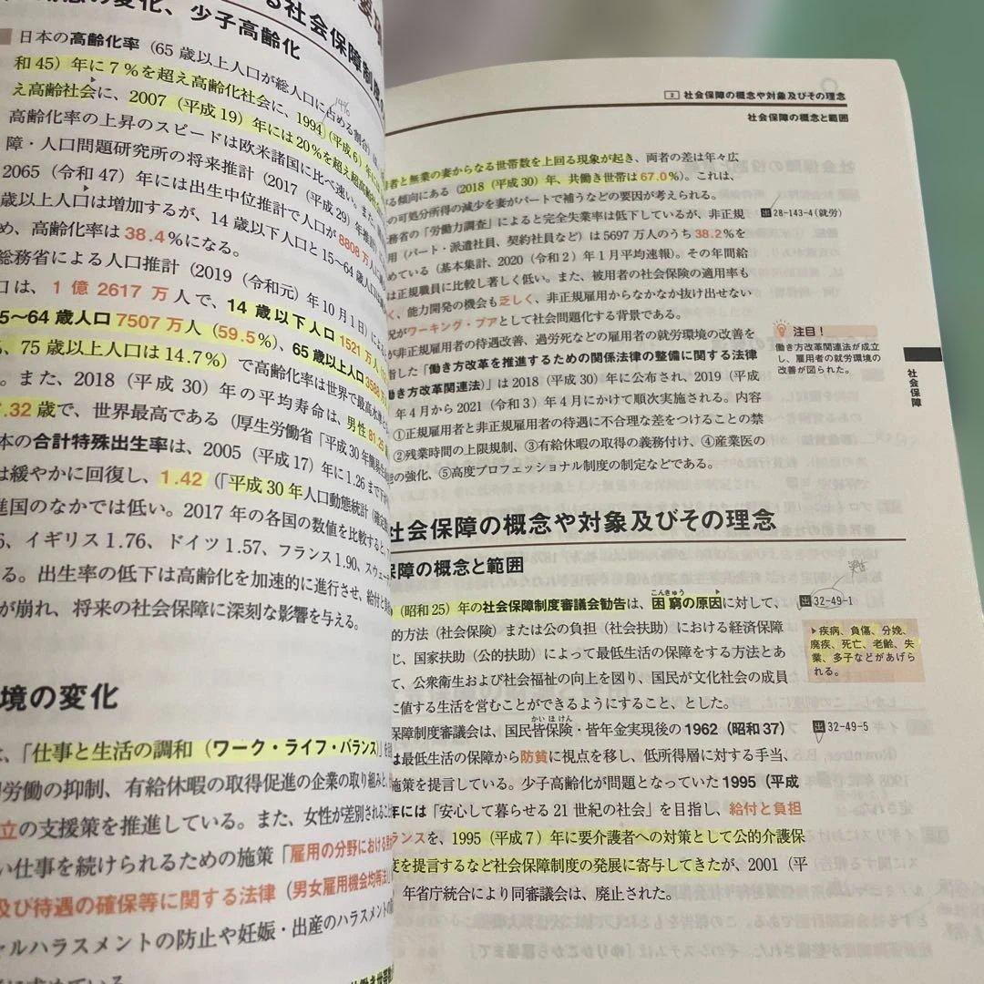❤️❤️❤️社会福祉士国家試験過去問解説集 2021❤️四冊セットお得