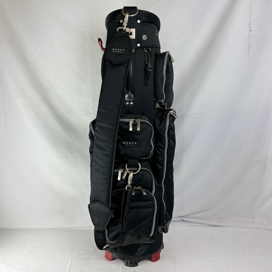 ダイワ オノフ ONOFF キャディバッグ ゴルフバッグ 赤黒