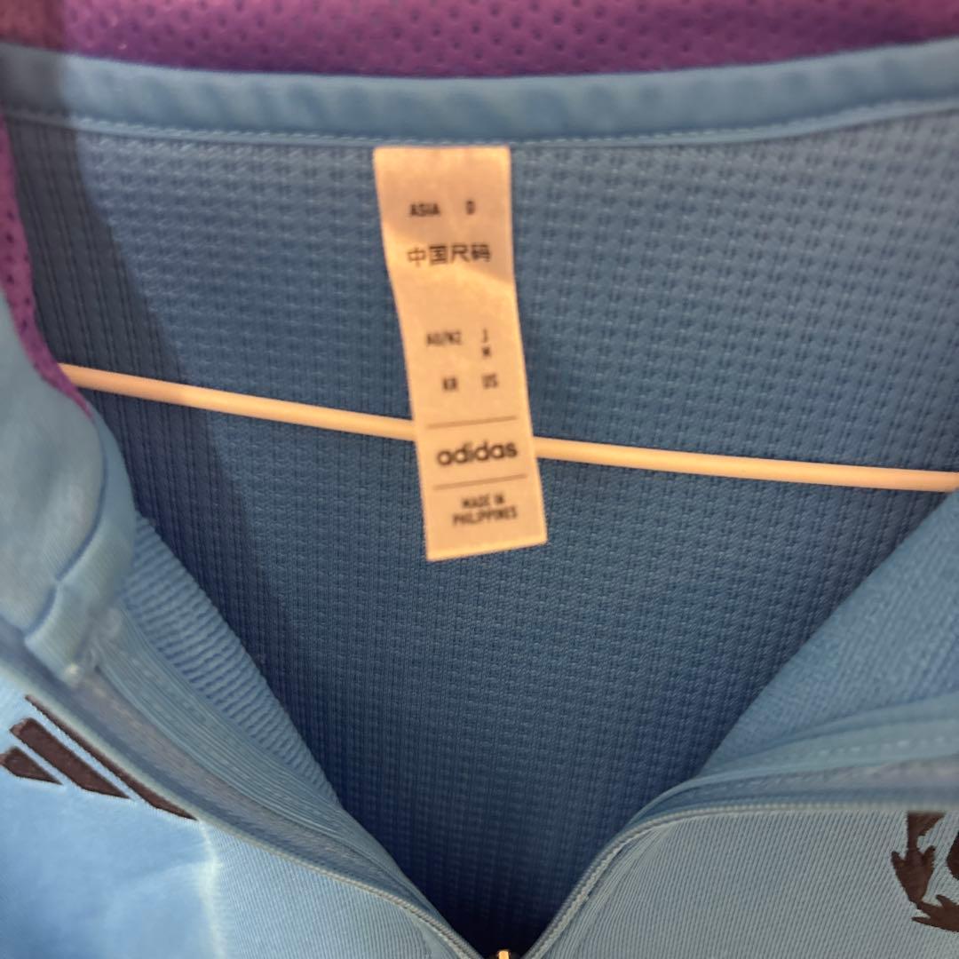 adidas アルゼンチン代表 ジャージ Lサイズ 水色 2022年 上下セット