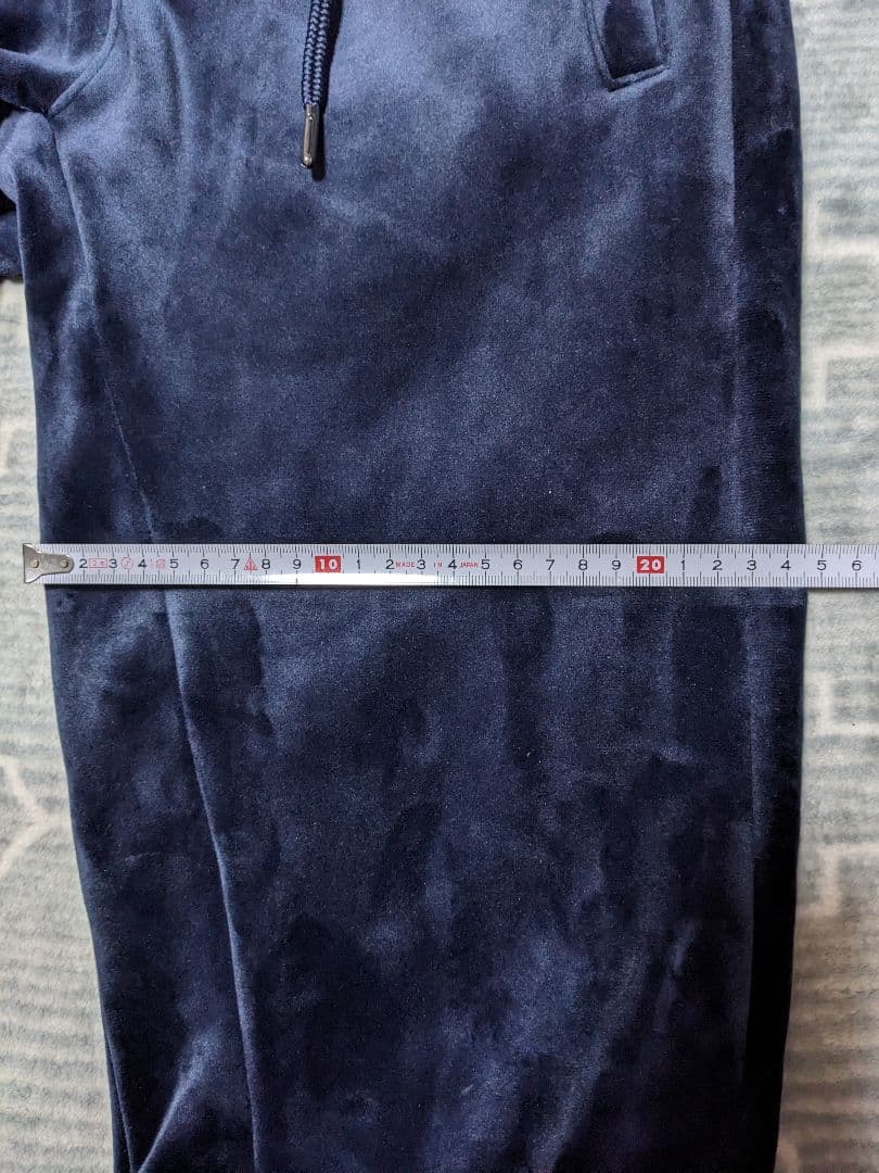 1PIU1UGUALE3 RELAX　ヘビーベロアジョガーパンツ　size S