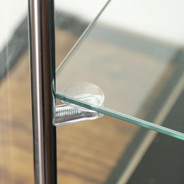 ガラスコレクションボックス　ＢＫ　コレクションケース　ブラック　黒