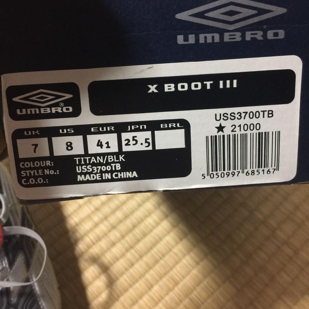 アンブロ エックスブーツ3 X BOOT III 新品未使用 ヴィンテージ