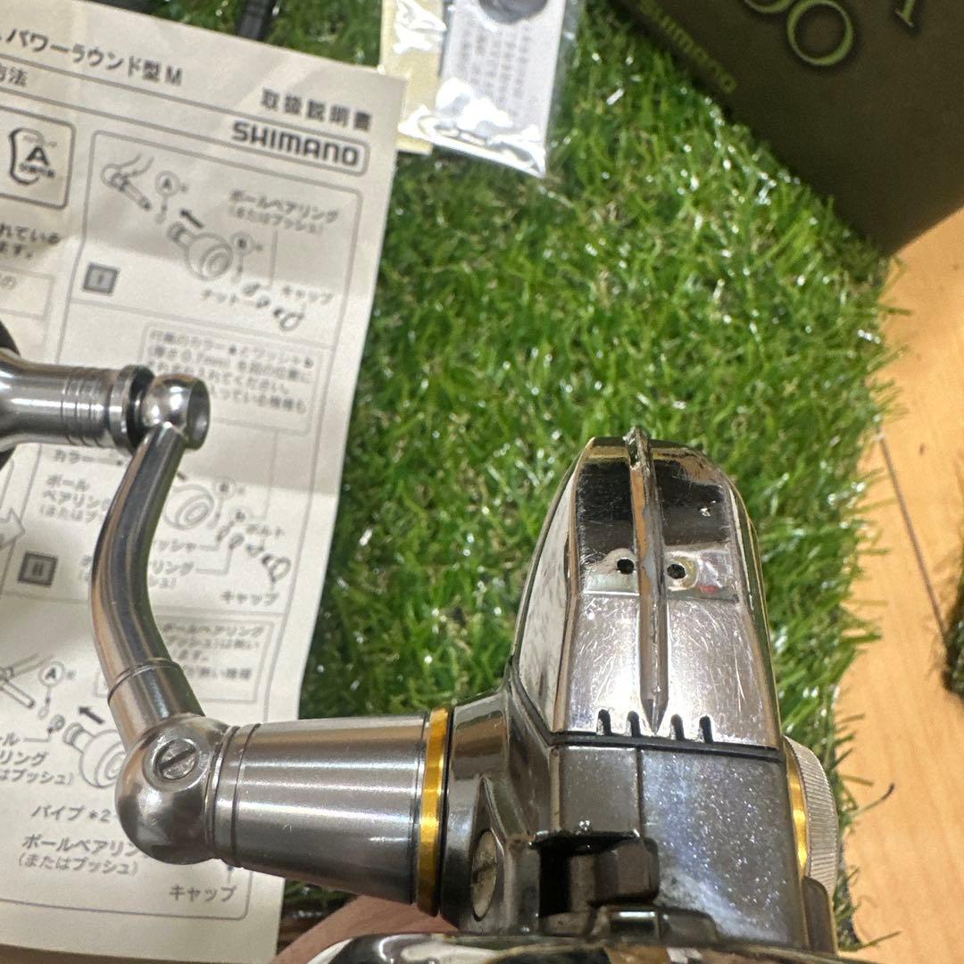 07ステラ4000 夢屋ハンドルノブ新品純正ハンドルノブ　社外ハンドルノブ付き