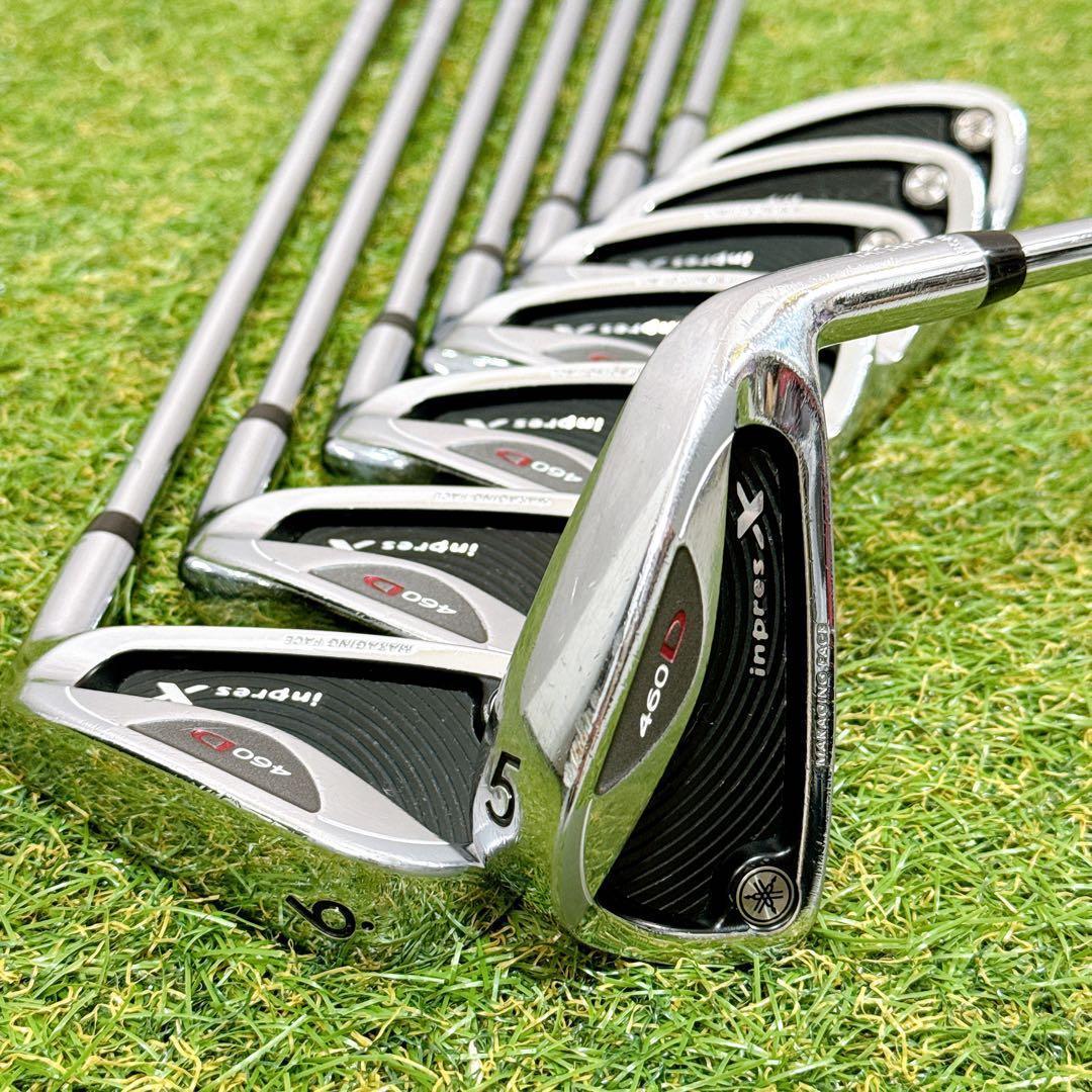 YAMAHA インプレスX 460D アイアンセット 軟鉄鍛造 8本【K542】