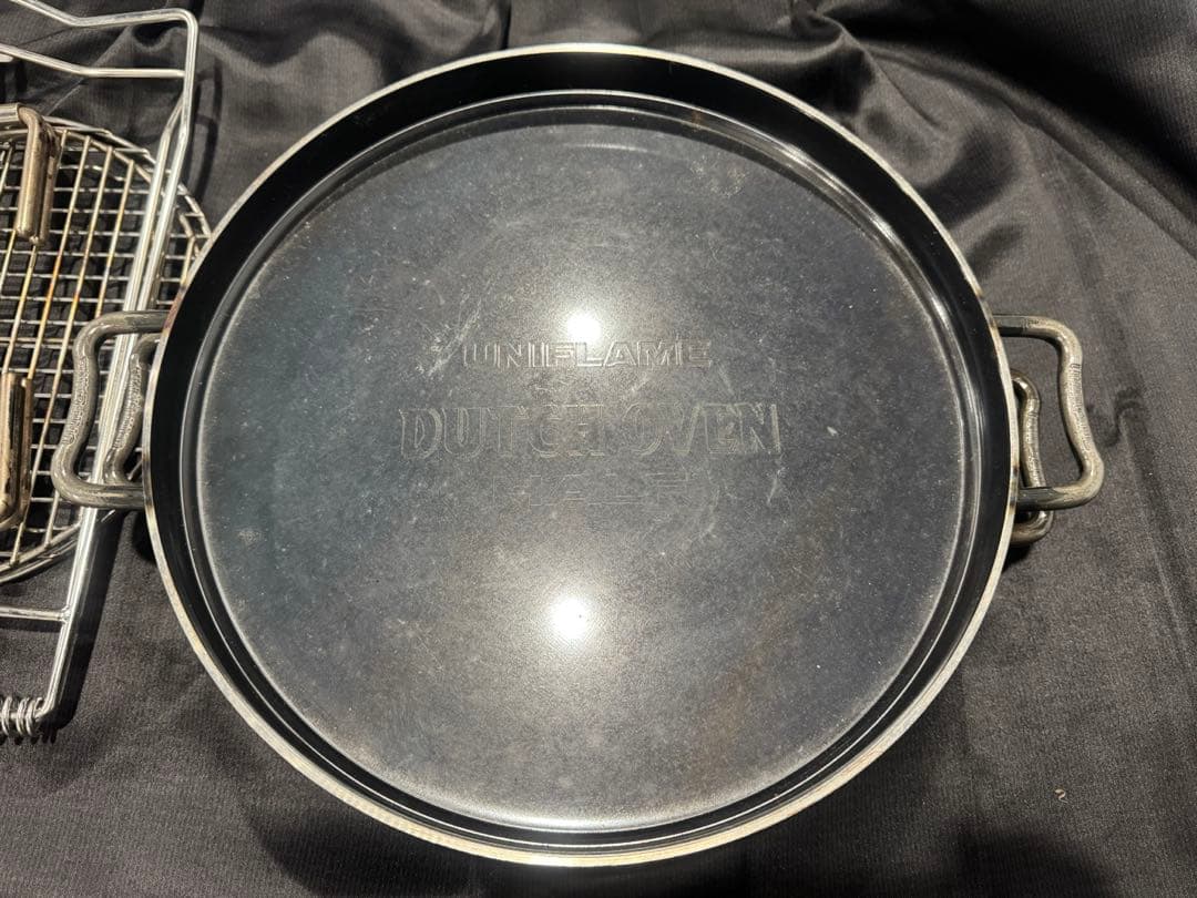 UNIFLAME ダッチオーブン10インチ ハーフ