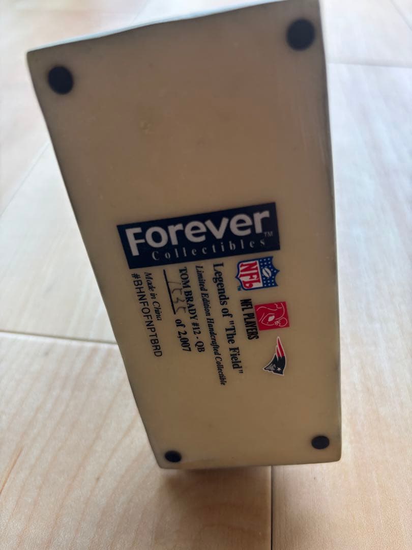 【超レア・美品】NFL ペイトリオッツ　トムブレイディ　ボブルヘッド人形