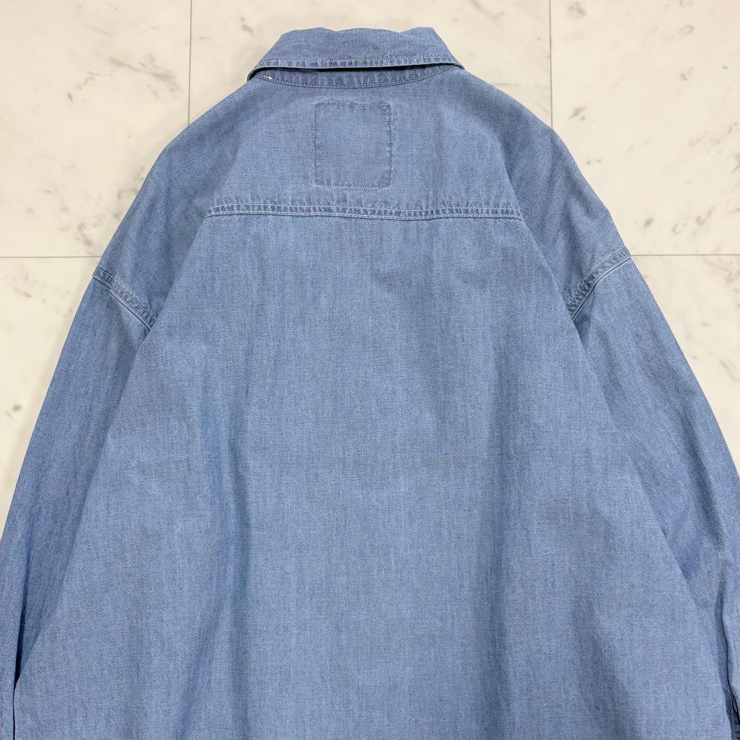 美品✨フレームワーク　ダンガリーシャツ　デニムシャツ　オーバーサイズ　ゆったり