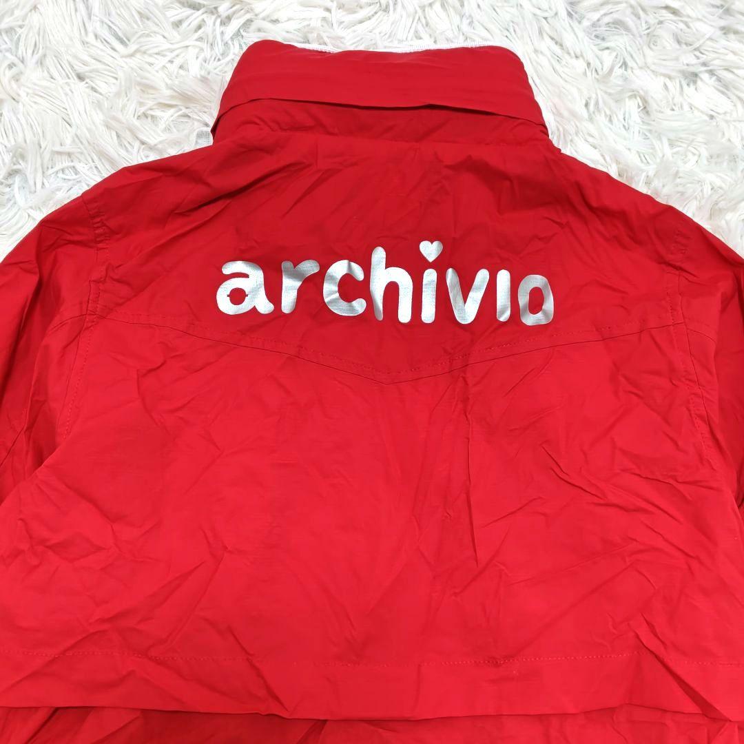 アルチビオ　レインウェア　ワンピース　レインコート　2WAY　レッド　36