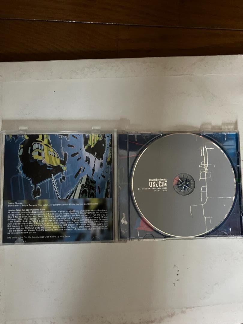 One Cut Hombre mix CD Banksy バンクシ―