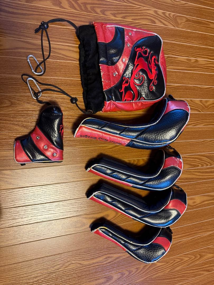 Dance With Dragon キャディバッグ&ヘッドカバー6種セット