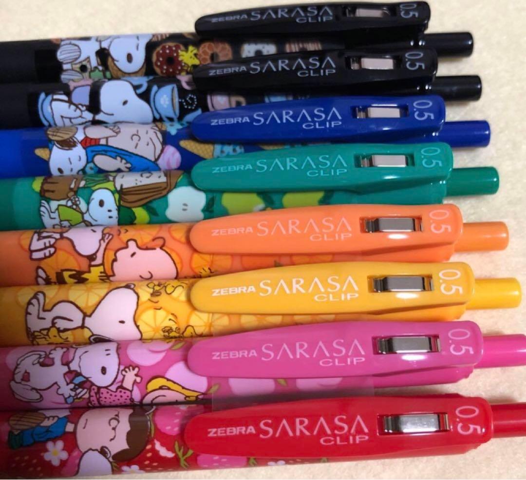 スヌーピー サラサナノ　サラサクリップ　16本セット　サラサ　数量限定　ゼブラ
