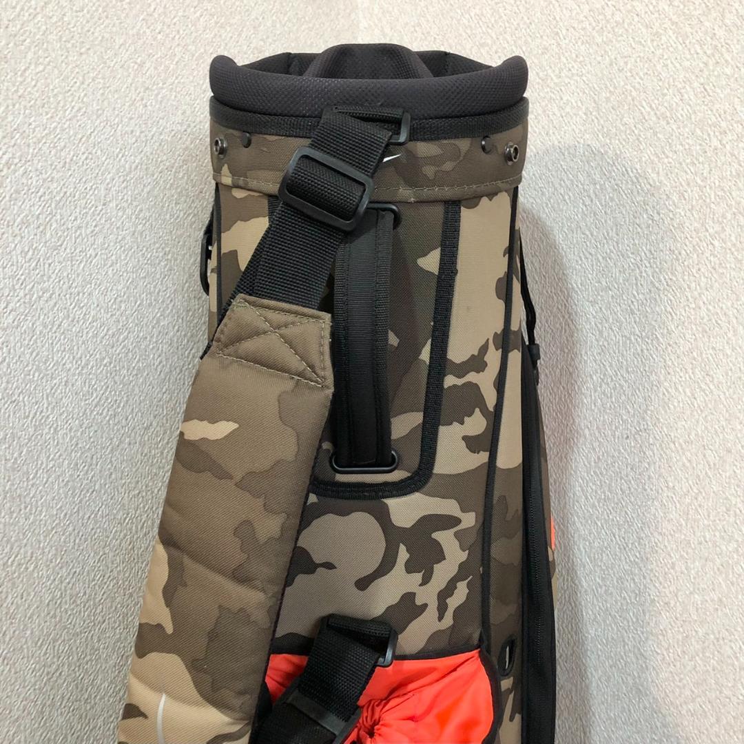 【希少】 NIKE ナイキ ゴルフ キャディバッグ 14分割 迷彩 カモフラ