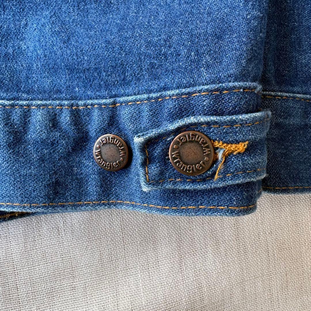 90’s USA製 Wrangler 74145 濃紺 デニムジャケット XL