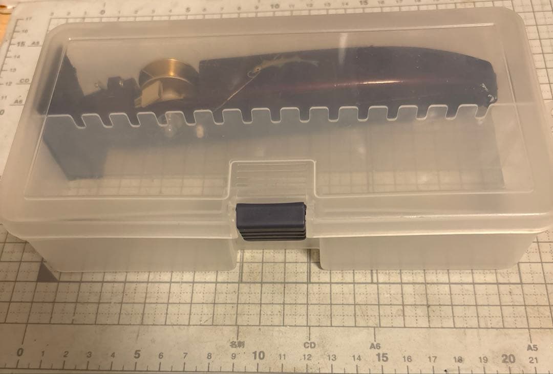 Ｋ-ＺＡＮ ワカサギ電動リール　漆塗り　金蒔絵　穂先付き