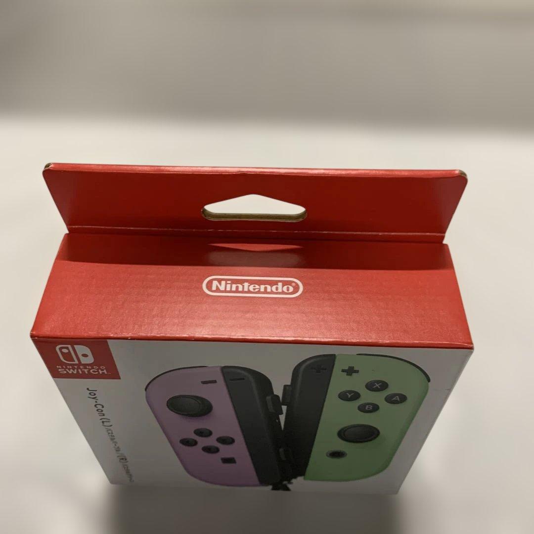 新品Nintendo Switch Joy-Con パステルパープル グリーン