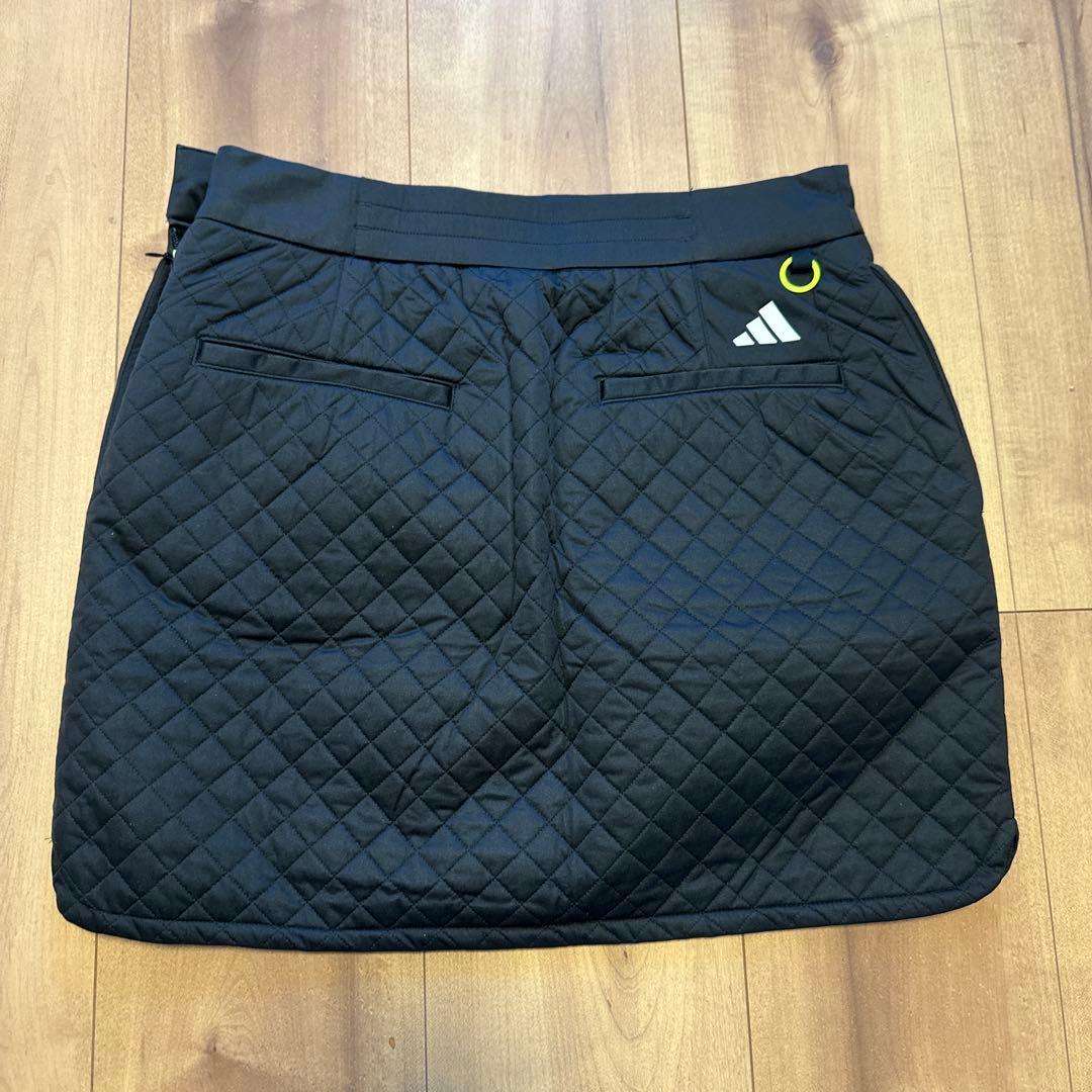 ショート丈フリース　クロップド丈　キルティングスカート　セットアップ　春秋　S