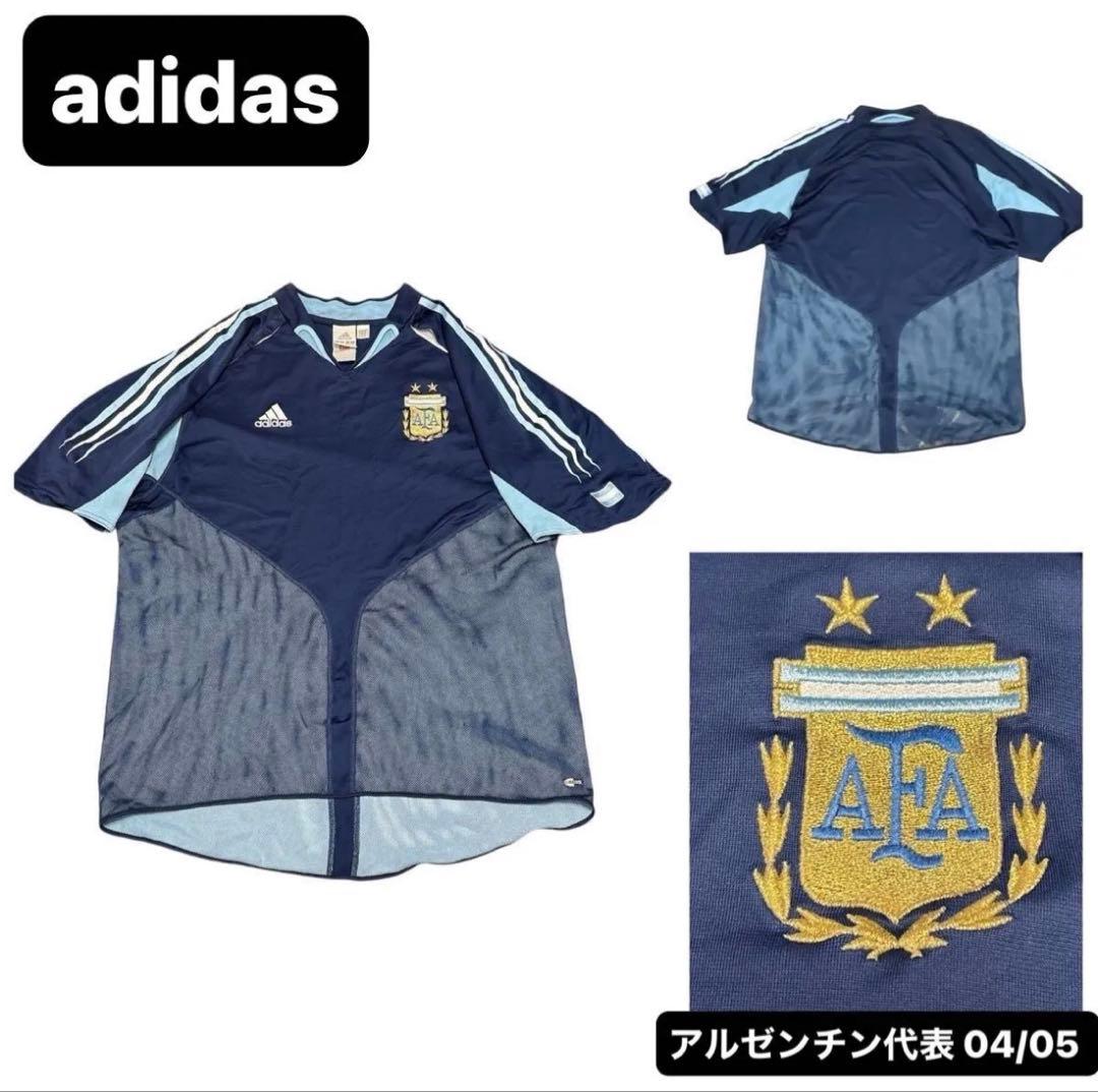 アルゼンチン代表 04/05 サッカーユニフォーム アウェイ　y2k 希少