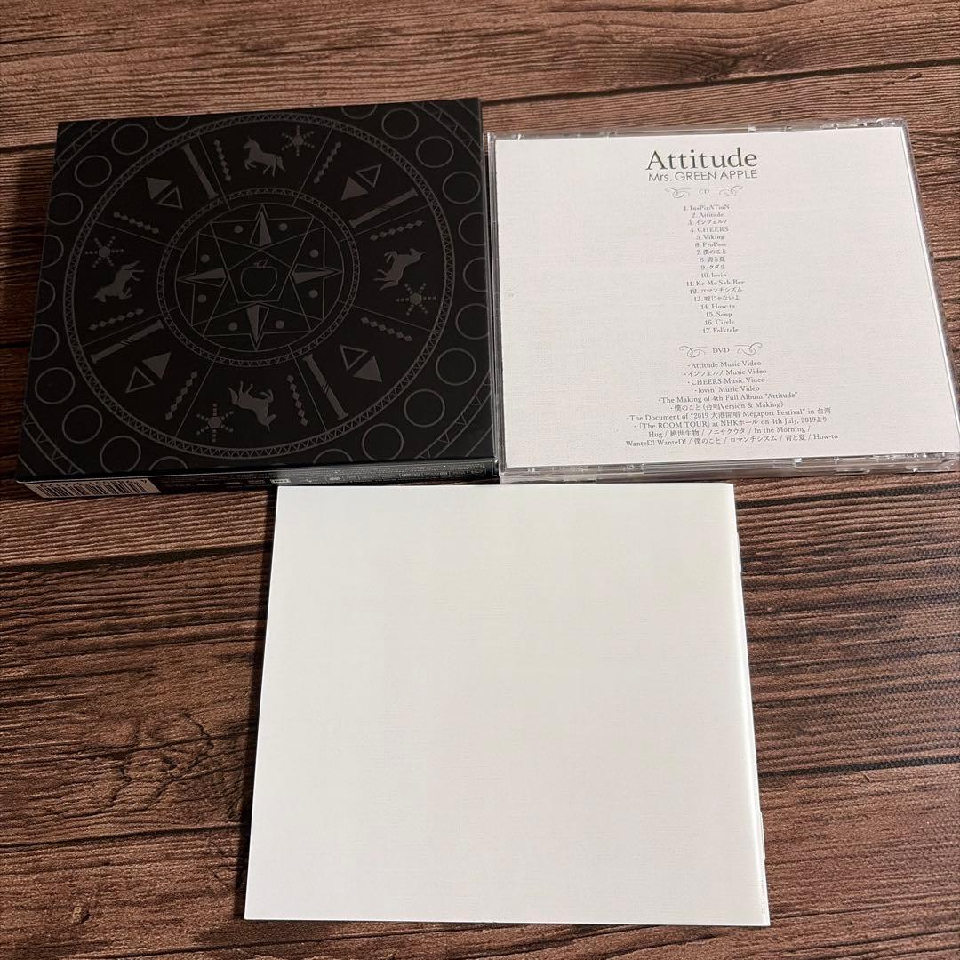 Mrs. GREEN APPLE Attitude 初回限定盤