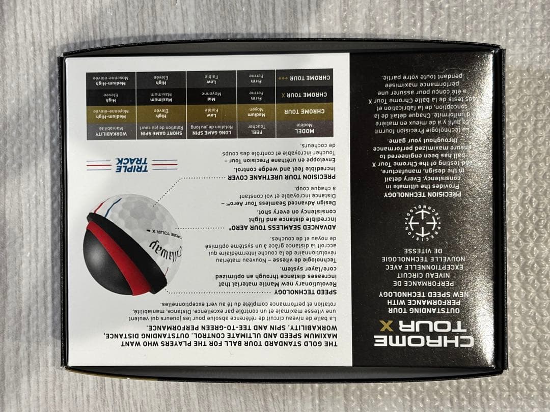 CHROME TOUR X TRIPLE TRACKボール 26new