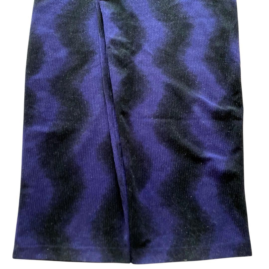 美品90s GALFY コーデュロイセットアップ上下 オンブレチェック B系