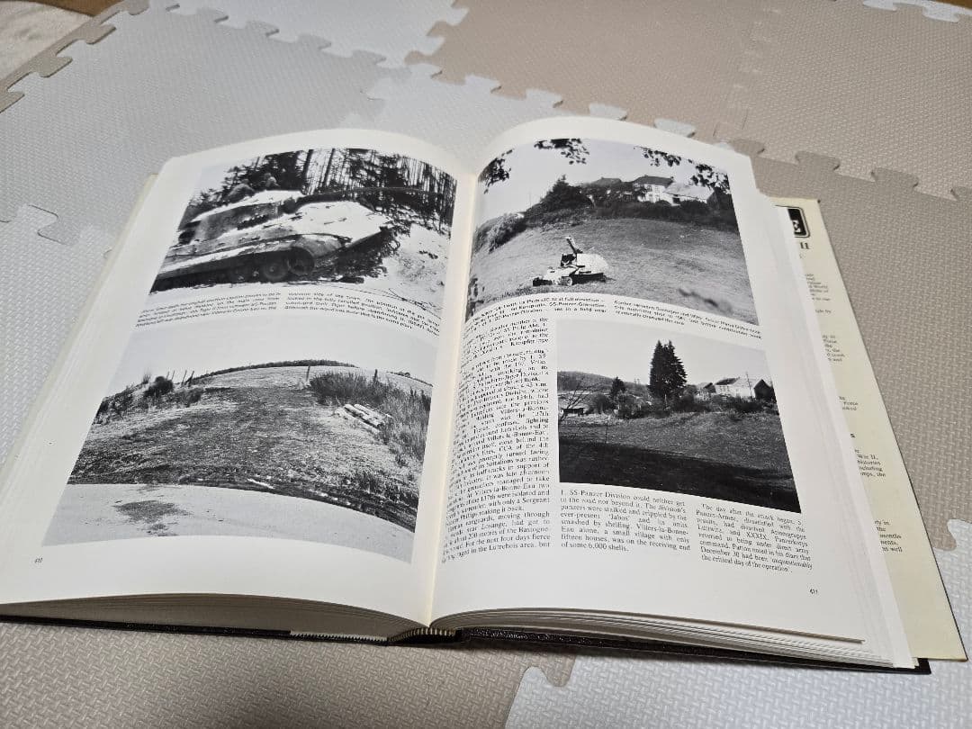 洋書 BATTLE OF THE BULGE THEN AND NOW