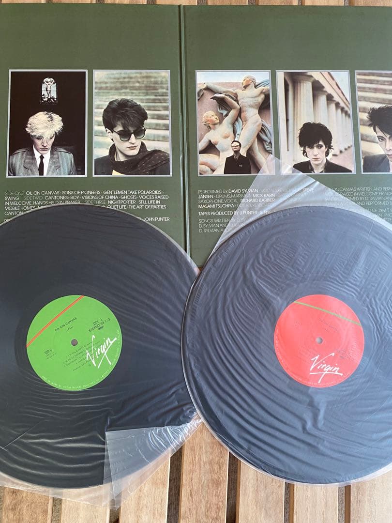 LP(2枚組) JAPAN ★OIL ON CANVAS 送料込