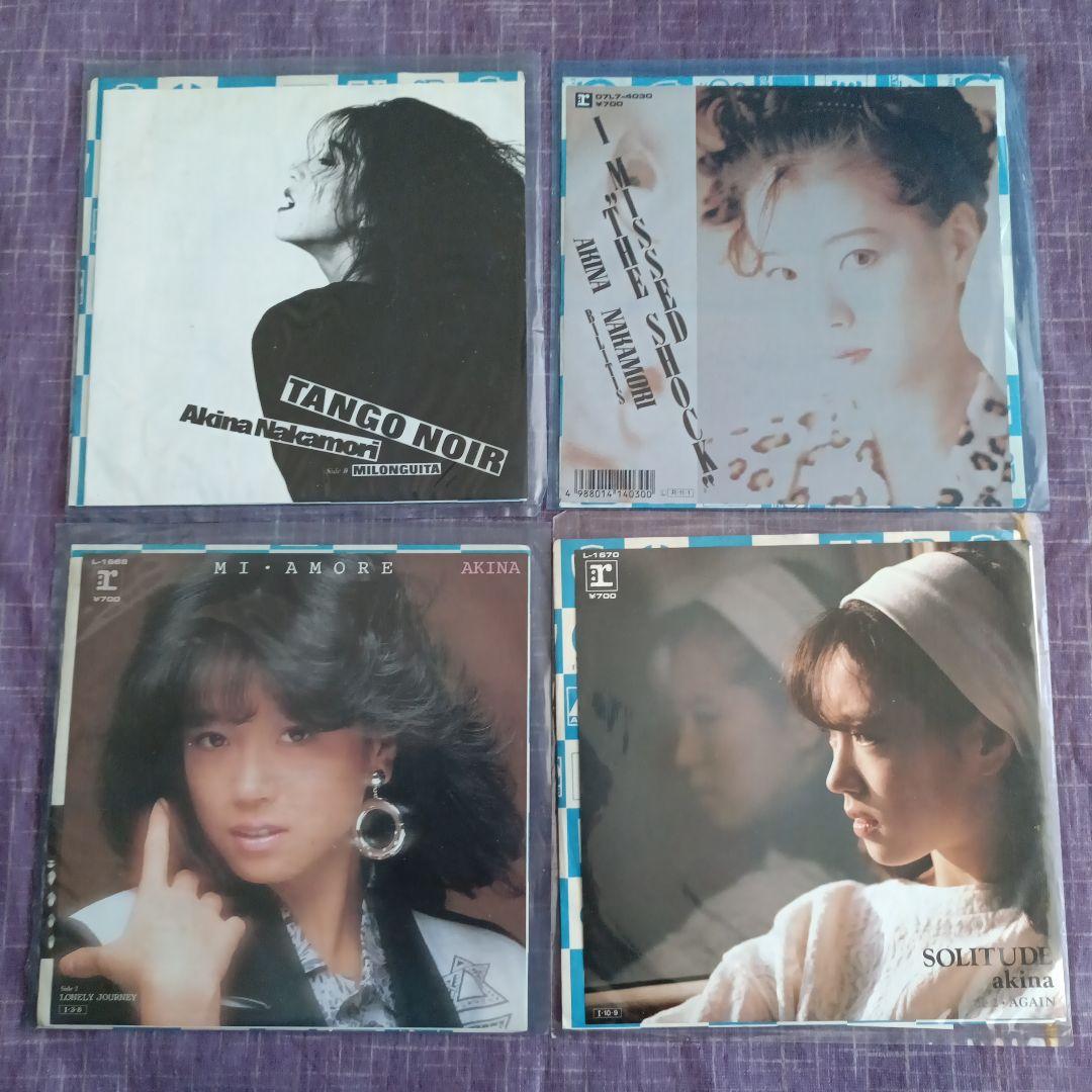 中森明菜 シングルレコードコレクション15枚