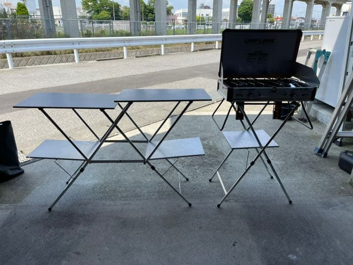 ユニフレーム キッチンスタンドⅡ 2バーナー バーナースタンド 収納ケース付属