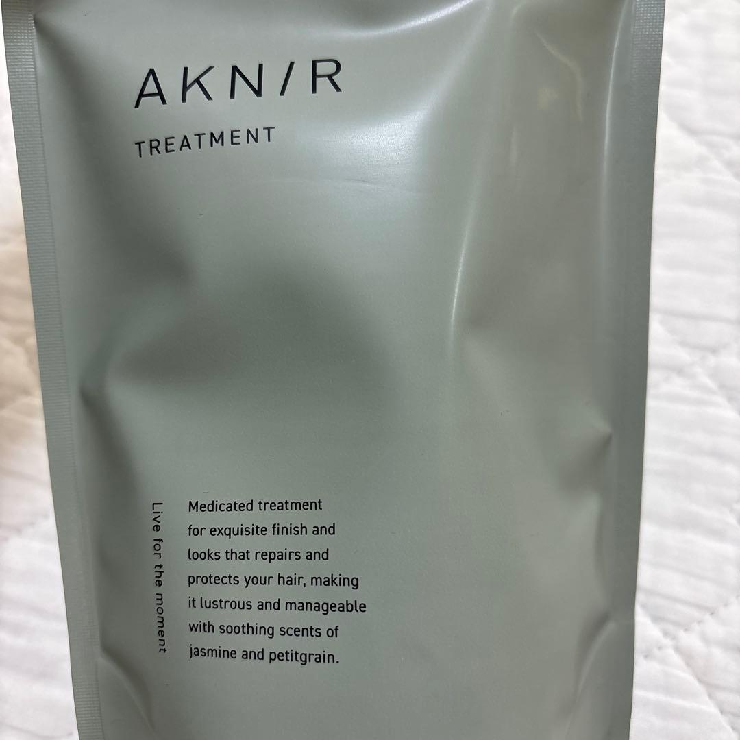 AKNIR スカルプシャンプー・トリートメント・セラム 3点セット